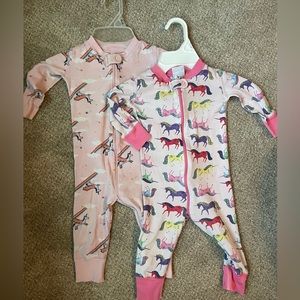 Two pair Hanna Andersson PJs